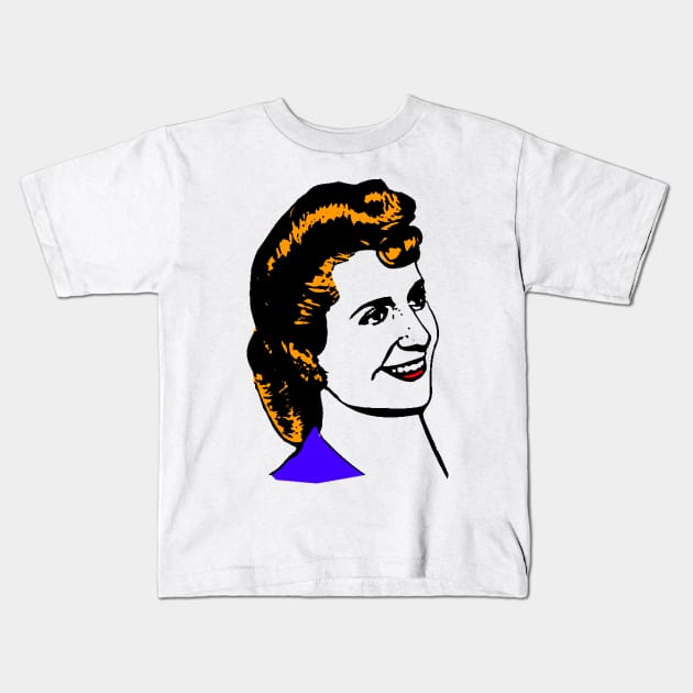 Eva "Evita" Perón-2 Kids T-Shirt by truthtopower